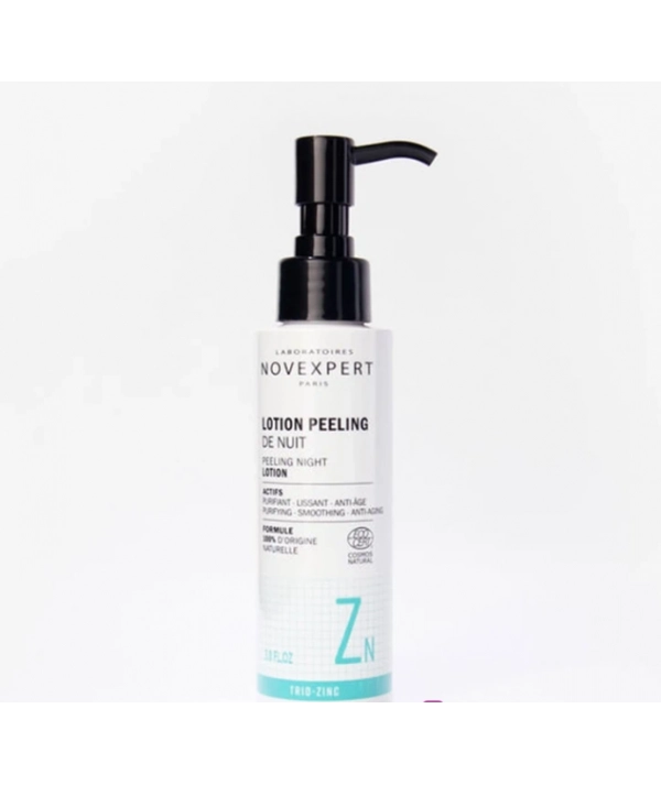 NOVEXPERT Lotion Peeling Nuit Trio Zinc 115ml
