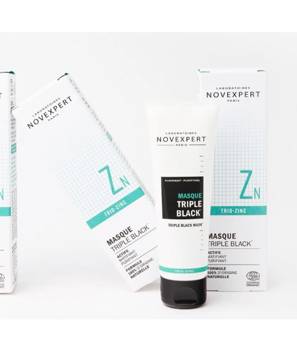 NOVEXPERT Masque Triple Black Trio Zinc 70g