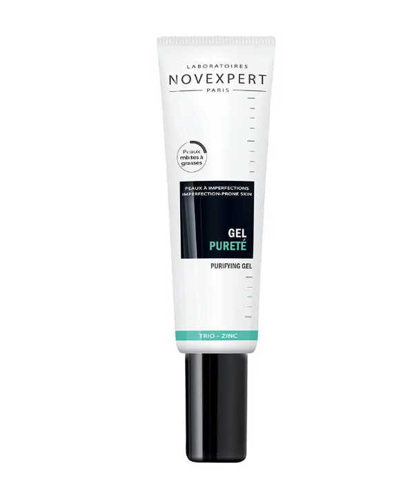 NOVEXPERT Gel Purete Trio-Zinc Matifiant Anti-imperfections 30ml