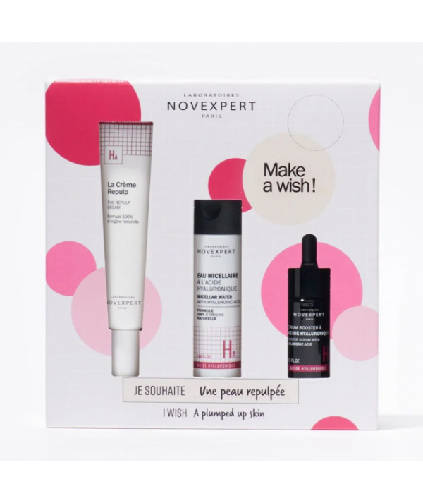 NOVEXPERT Coffret Peau Repulplée 100ml Acide Hyaluronique