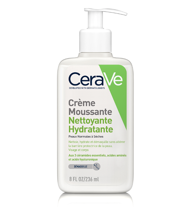 CeraVe Crème moussante nettoyante hydratante 236ml