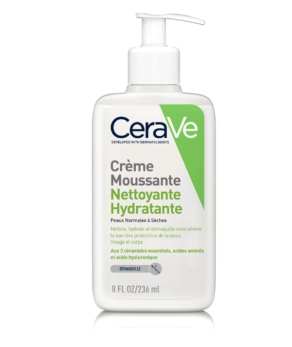 CeraVe Crème moussante nettoyante hydratante 236ml