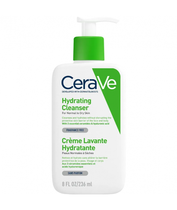 CeraVe Crème lavante hydratante 236ml