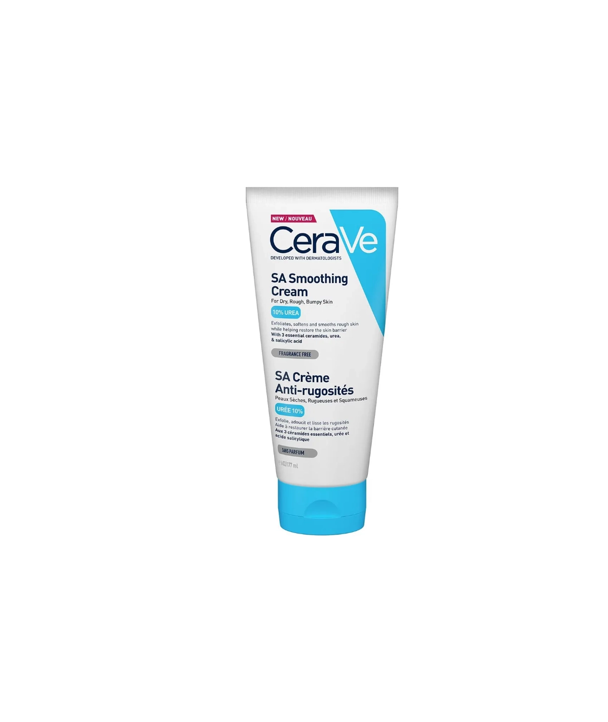 CeraVe SA Crème Anti rugosités 10% D’uree 177ml
