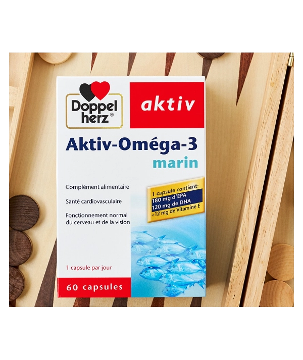 AKTIV Omega-3 Marin 60 Capsules