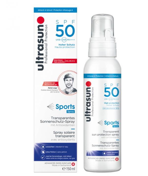 ULTRASUN Sports Spray SPF 50 150ml