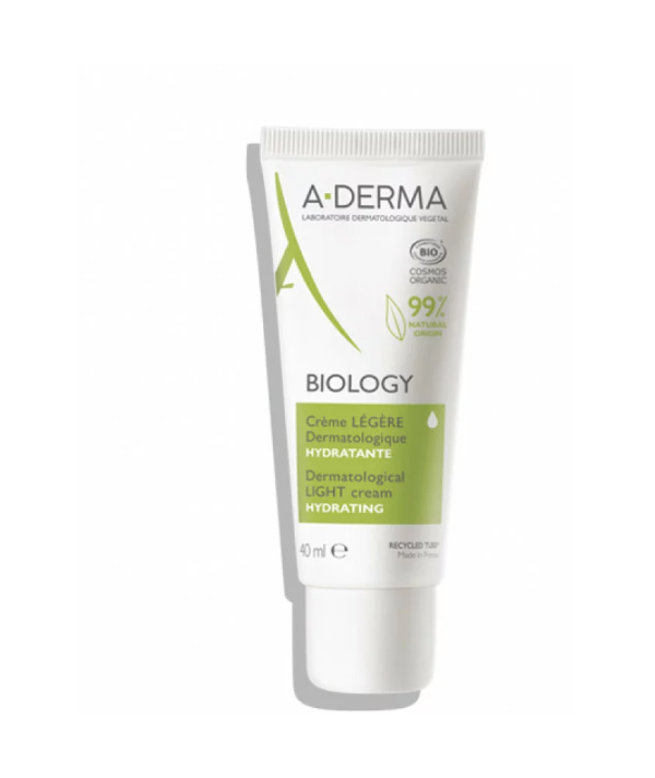 ADERMA BIOLOGY Creme Légère Dermatologique Hydratante 40ML