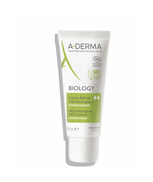 ADERMA BIOLOGY Creme Riche Dermatologique Hydratante 40ML