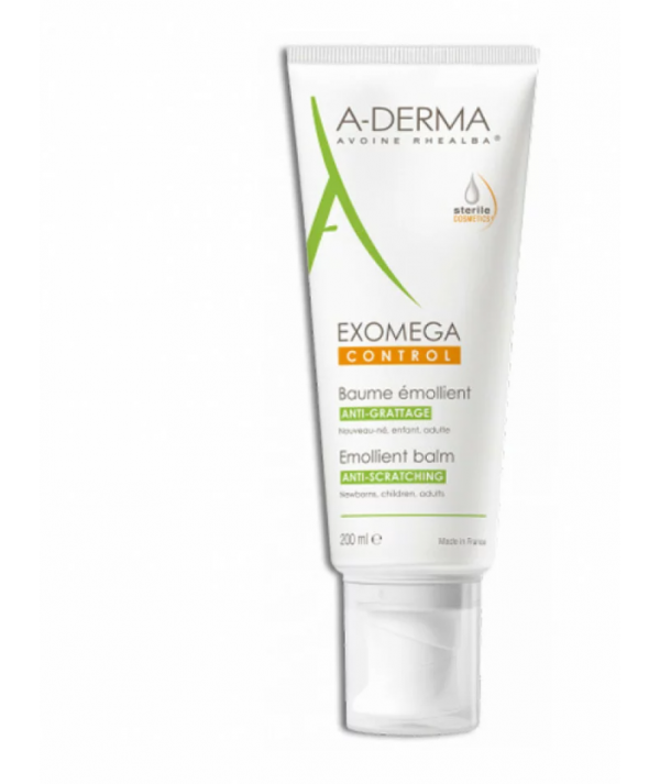 ADERMA EXOMEGA CONTROL Baume Emollient Anti Grattage 200ML
