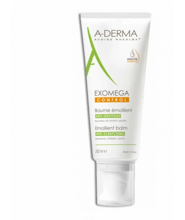 ADERMA EXOMEGA CONTROL Baume Emollient Anti Grattage 200ML
