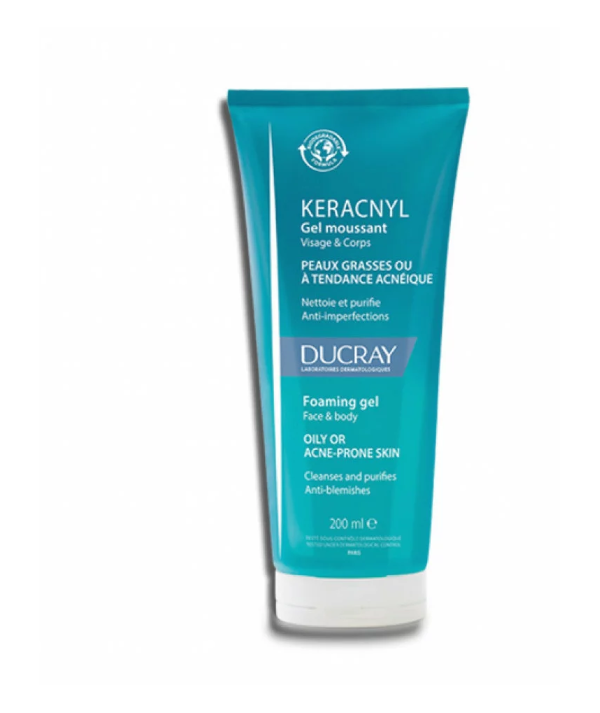 DUCRAY KERACNYL GEL MOUSSANT 200ML