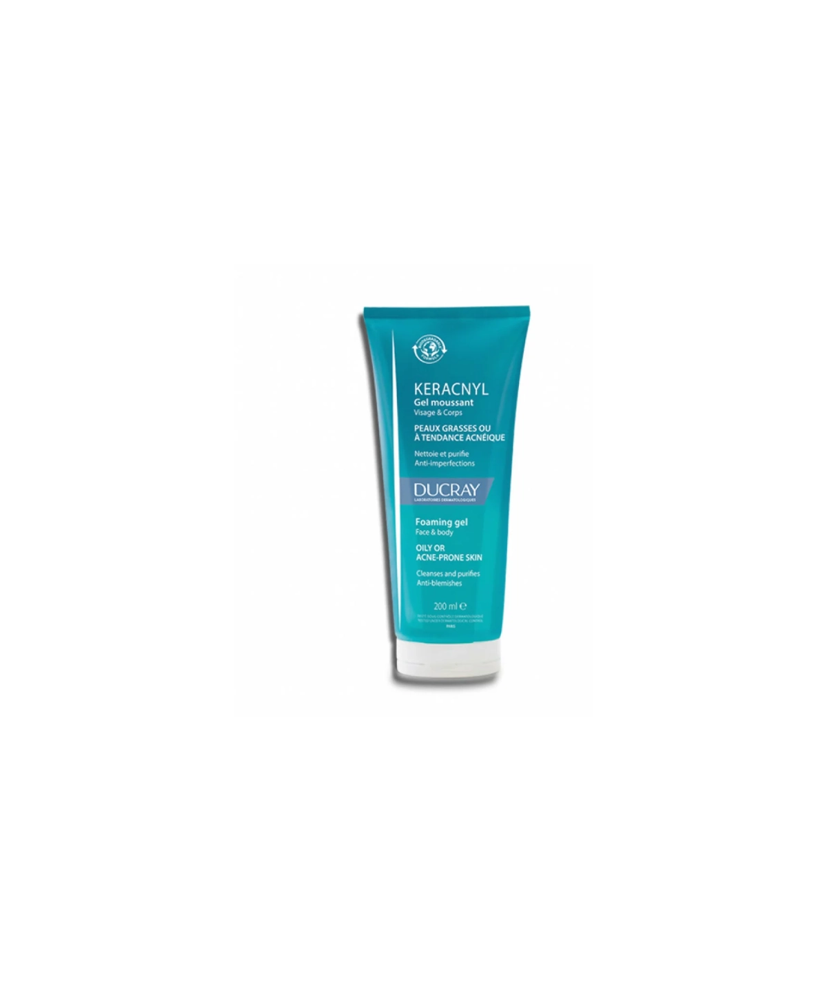 DUCRAY KERACNYL GEL MOUSSANT 200ML