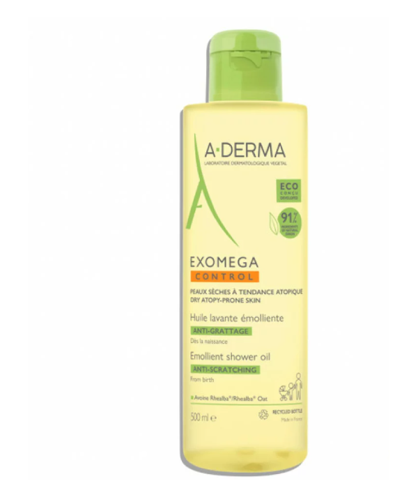 Aderma Exomega Control Huile Lavante Anti-Grattage 500ML