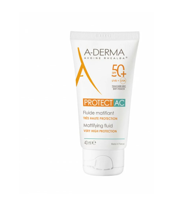 ADERMA PROTECT AC Fluide Matifiant SPF50+