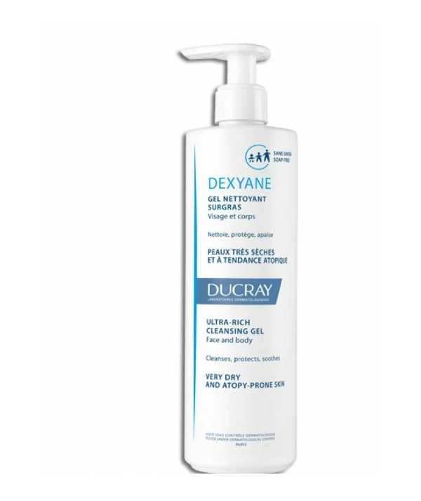 DUCRAY DEXYANE GEL NETTOYANT SURGRAS 400ML
