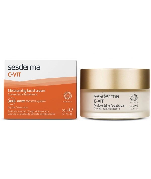SESDERMA C-VIT CRÈME HYDRATANTE VISAGE, 50ml