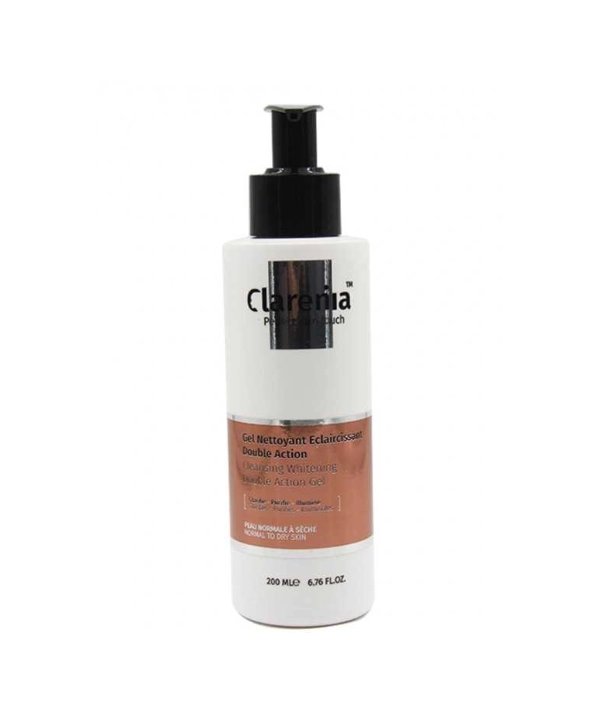 Gel nettoyant éclaircissant - peau normale à sèche- Clarenia - 150ml