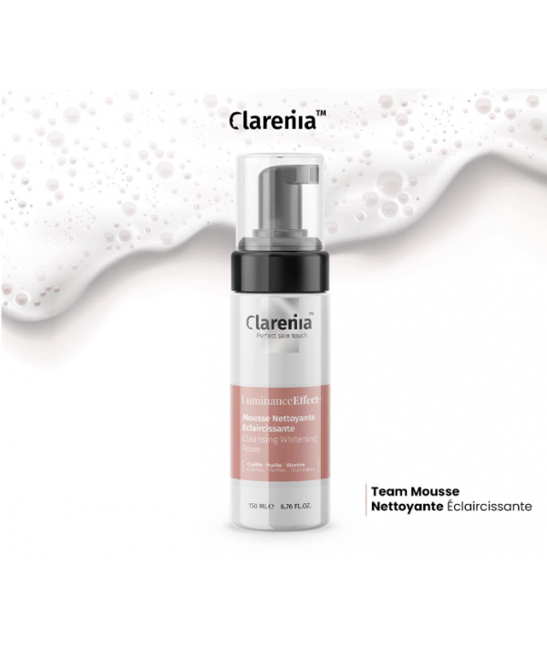 Mousse nettoyante éclaircissante - Clarenia - 150ml