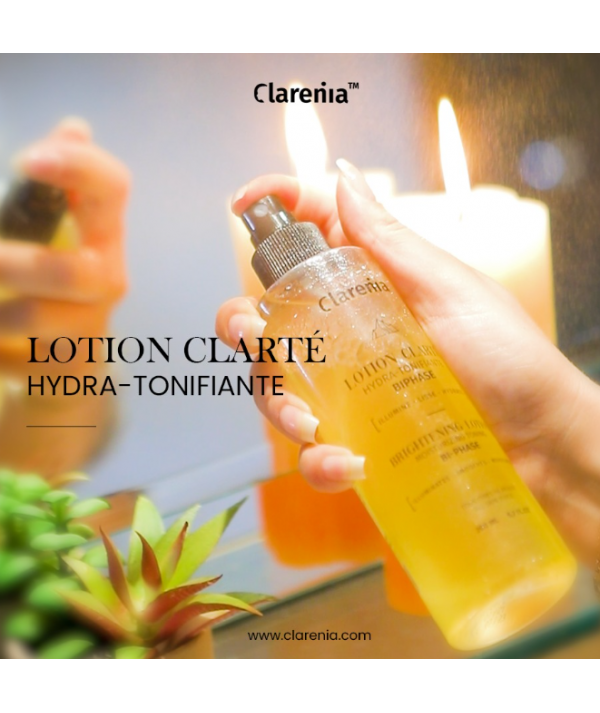 CLARENIA LOTION CLARTE HYDRA-TONIFIANTE BI-PHASE 200 ML