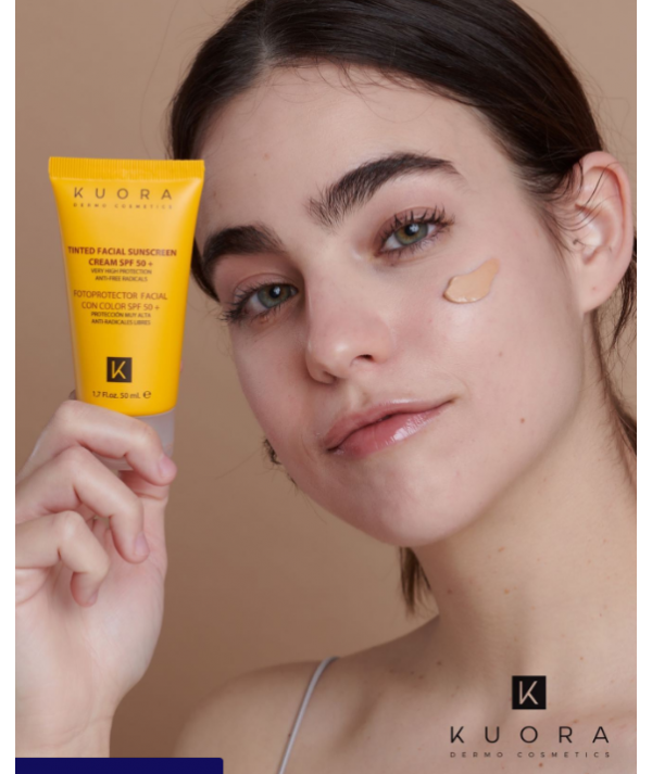 KUORA ECRAN TEINTE SPF50+