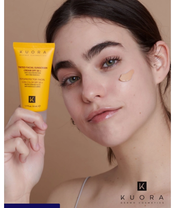 KUORA ECRAN TEINTE SPF50+