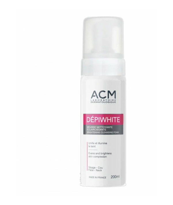 ACM DEPIWHITE MOUSSE NETTOYANTE ECLAIRCISSANTE 200ML