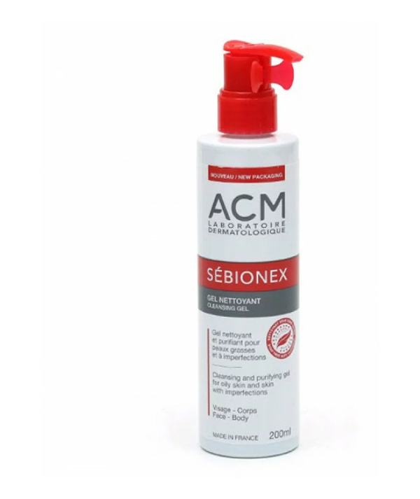 ACM SEBIONEX GEL NETTOYANT 200ML