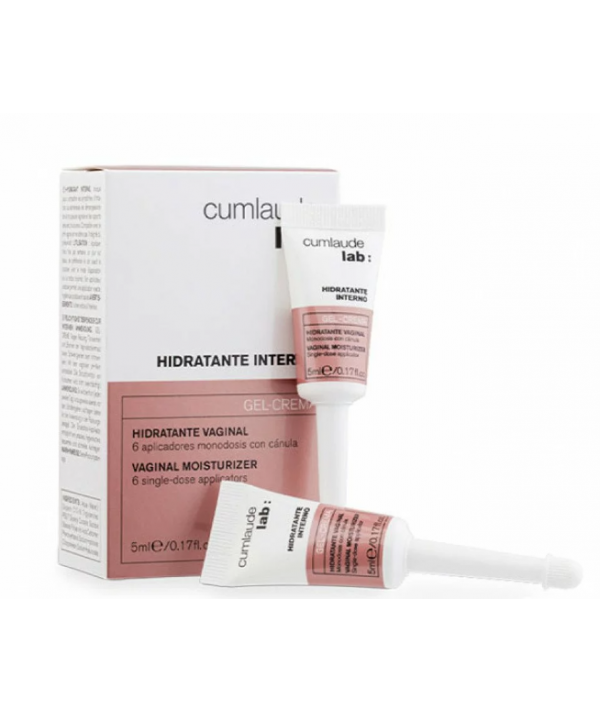 CUMLAUDE Hydratant Interne Gel-Crème 6X5ML