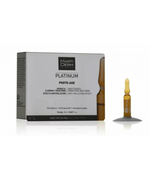 MARTIDERM PLATINUM Photo Age 10 AMPOULES