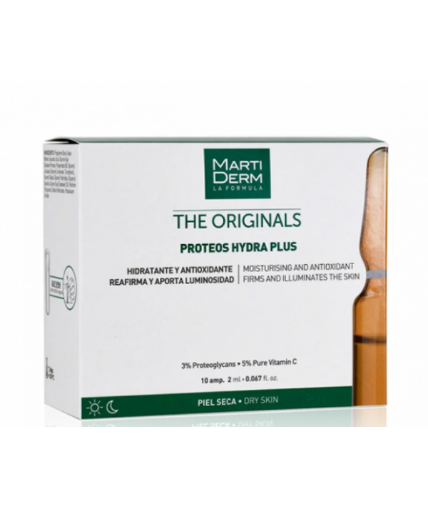 MARTIDERM The originals Proteos hydra plus 10 ampoules - DRY SKIN