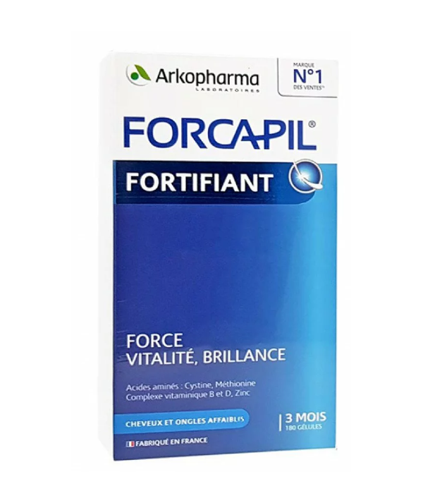FORCAPIL CHEVEUX ET ONGLES 180 GELULES