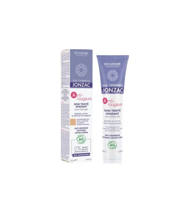 JONZAC SOIN TEINTE APAISANT ANTI ROUGEURS 40ML