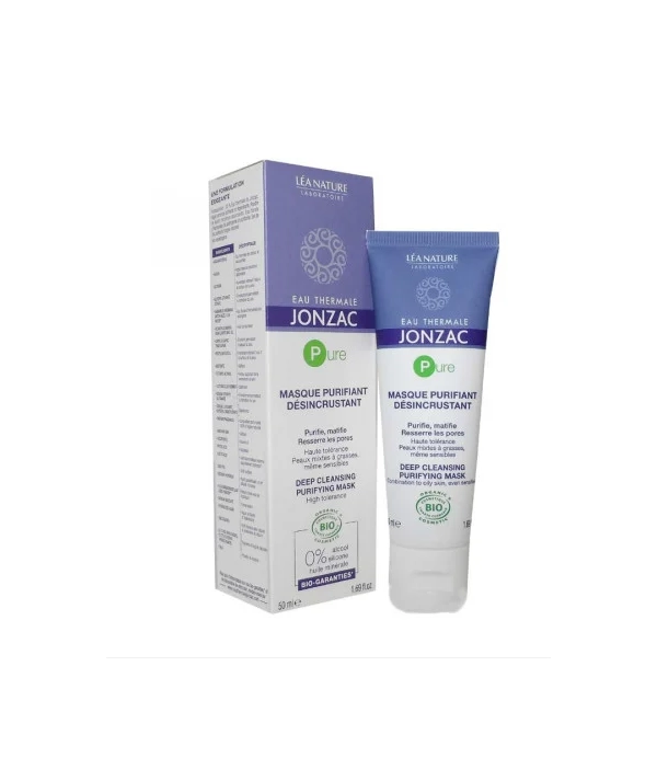 JONZAC PURE MASQUE PURIFIANT DESINCRUSTANT 50ML