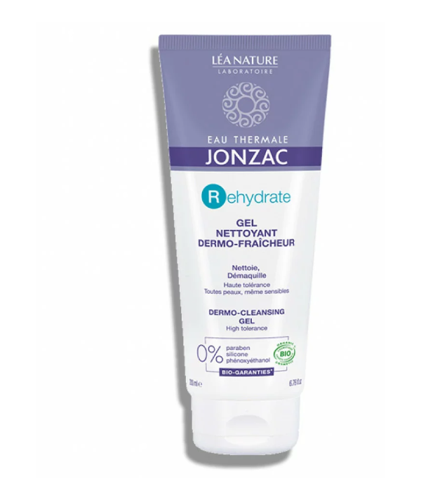 JONZAC REHYDRATE GEL NETTOYANT DERMO FRAICHEUR 200ML