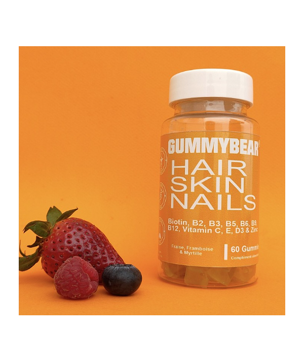 Gummy Bear Hair Skin Nails  B60