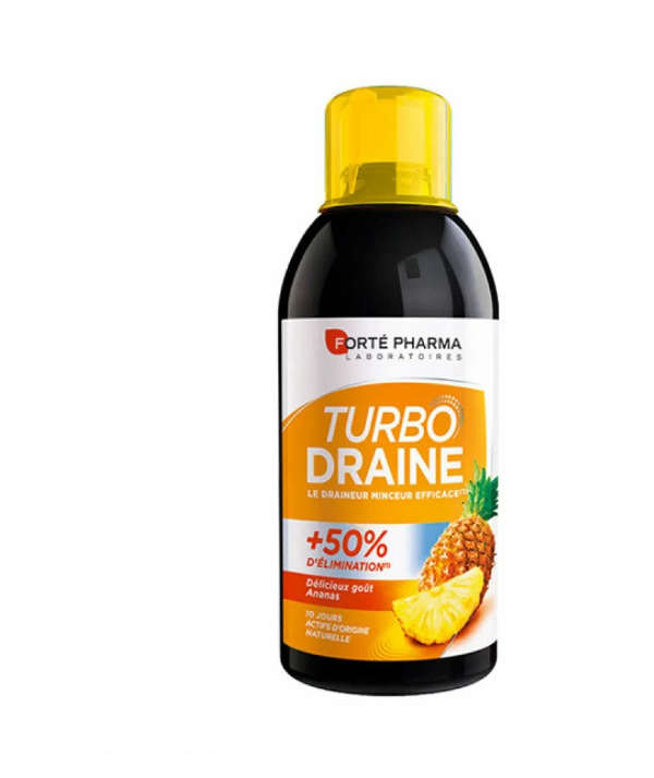 FORTE PHARMA TURBODRAINE Goût Ananas 500ML