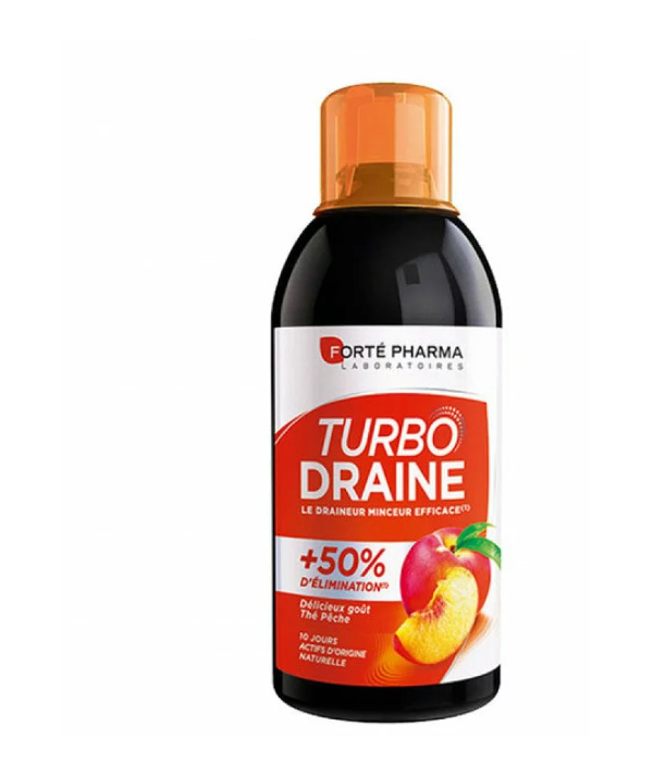 FORTE PHARMA TurboDraine Goût Thé vert pêche 500ML