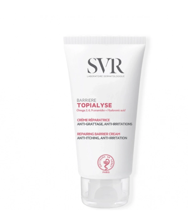 SVR TOPIALYSE BARRIERE CREME RÉPARATRICE 50ML