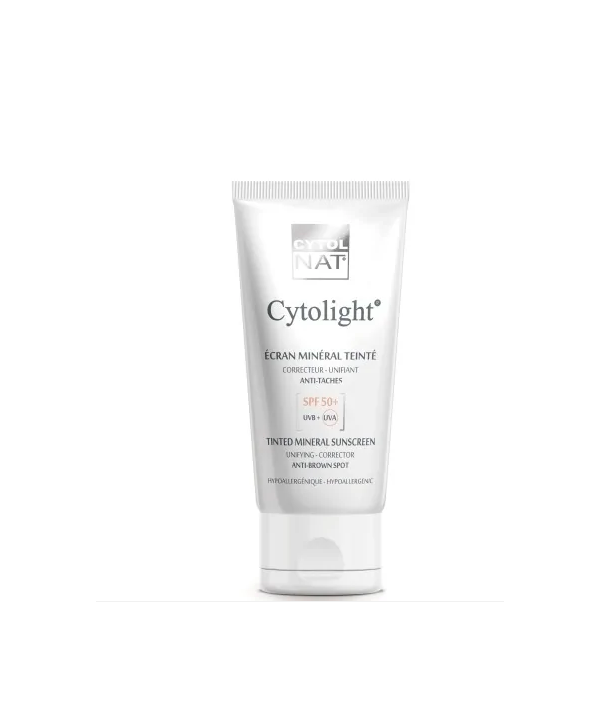 CYTOLNAT CYTOLIGHT ECRAN MINERAL TEINTEE ANTI TACHES SPF50+ 50ML