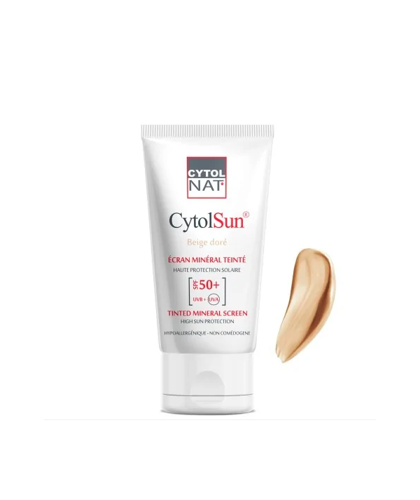 CYTOLNAT CYTOLSUN ECRAN SPPF50+ TEINTE BEIGE DORE