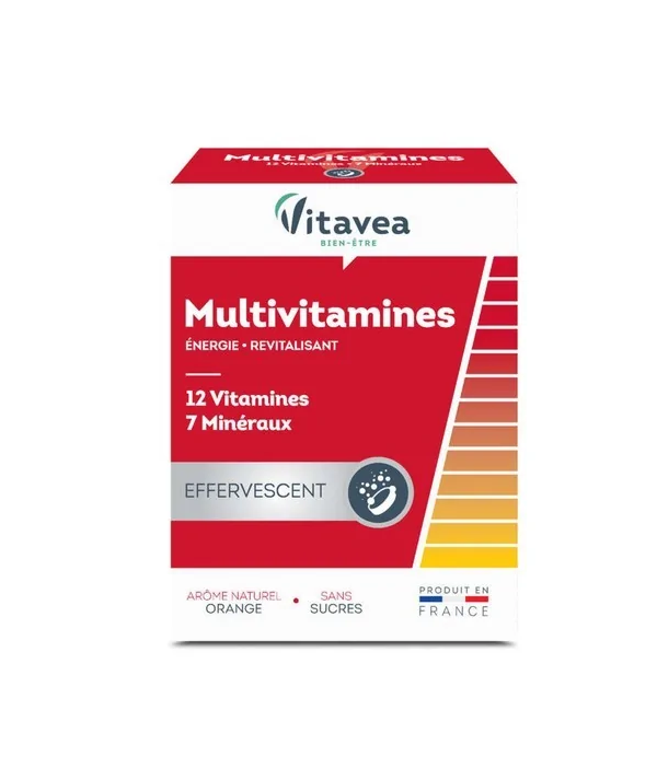 VITAVEA MULTIVITAMINES 12 VITAMINES+7 OLIGO-ELEMENTS 24 COMPRIMES