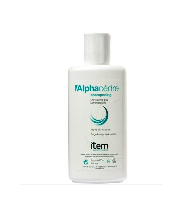 ITem ALPHACEDRE Shampooing Séborégulateur, Anti-regraissage, 200ml