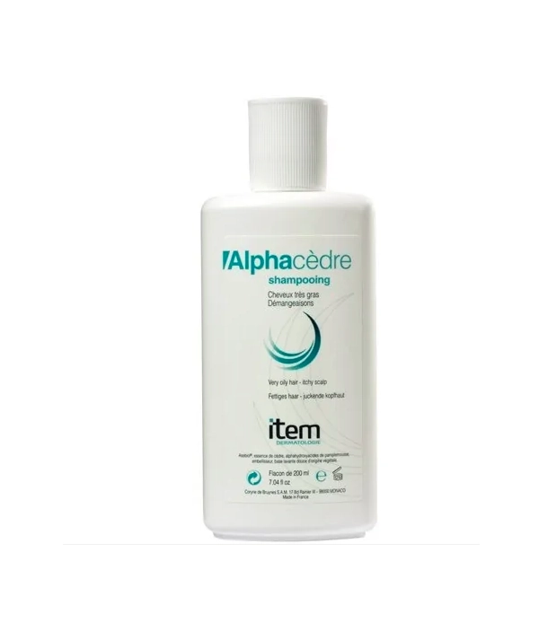 ITem ALPHACEDRE Shampooing Séborégulateur, Anti-regraissage, 200ml