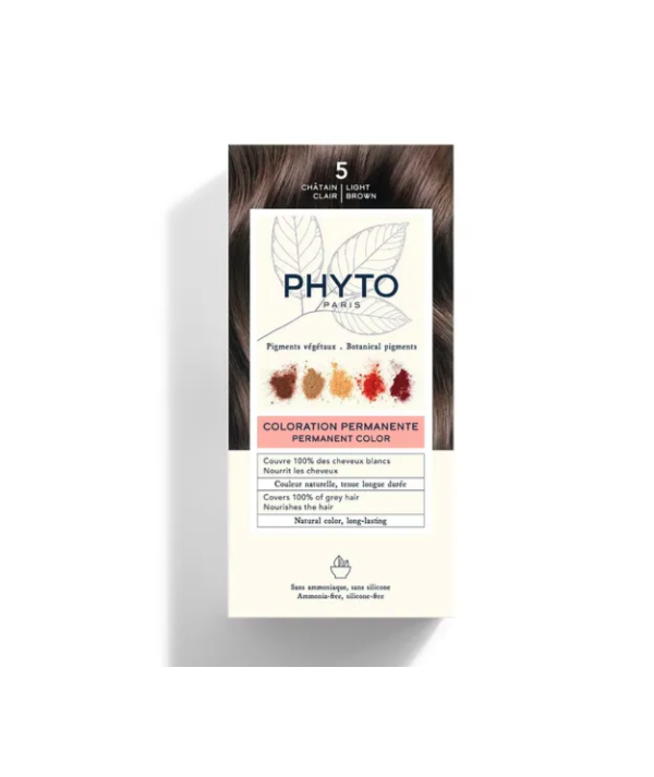 PHYTOCOLOR COULEUR SOIN 5 CHATAIN CLAIR