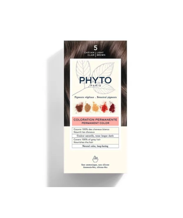 PHYTOCOLOR COULEUR SOIN 5 CHATAIN CLAIR PHYTOCOLOR COULEUR SOIN 5 CHATAIN CLAIR