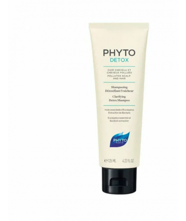 PHYTO PHYTODETOX SHAMPOOING DETOXIFIANT FRAICHEUR 125ML