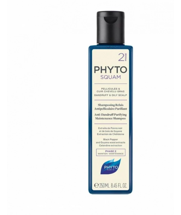 PHYTO PHYTOSQUAM SHAMPOOING RELAIS ANTIPELLICULAIRE PURIFIANT