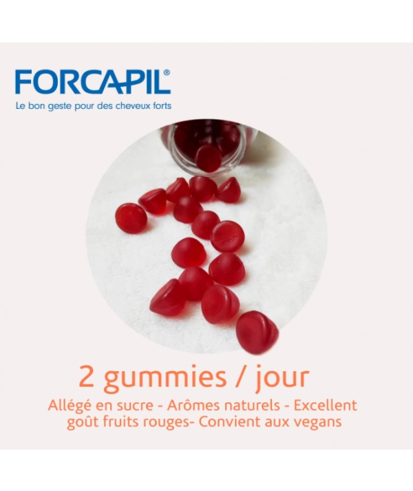 FORCAPIL CROISSANCE 60 GUMMIES