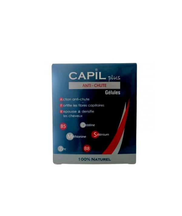 CAPIL PLUS ANTI-CHUTE CHEVEUX 60 GELLULES