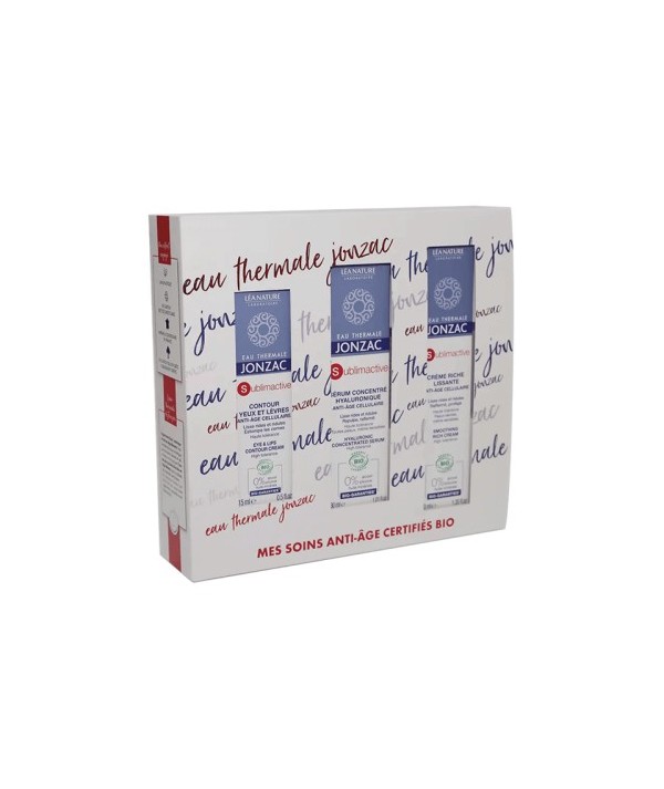 JONZAC COFFRET MES SOINS ANTI AGE CERTIFIES BIO